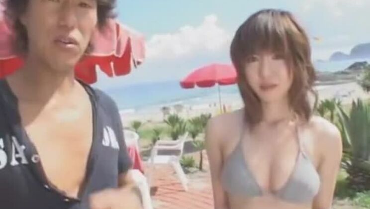 Affascinante giapponese huzzy fuori di casa