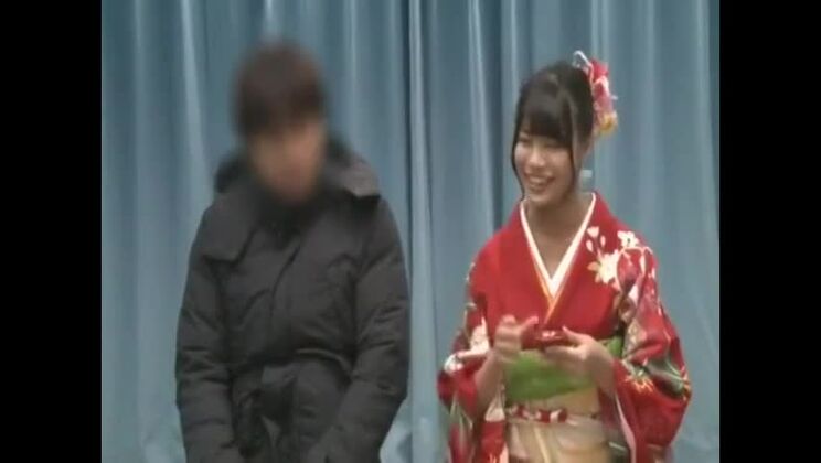 Prostituta asiatica seducente