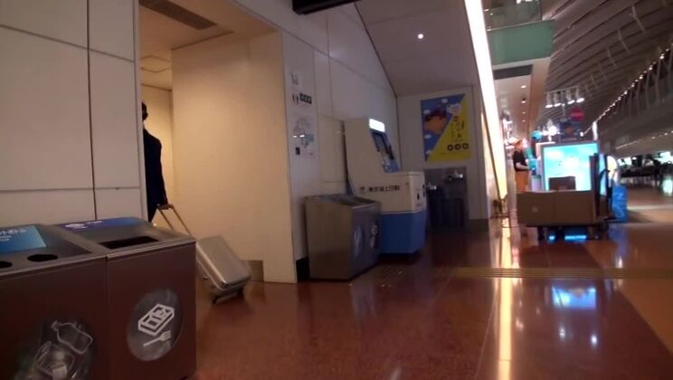 La migliore modella giapponese Nozomi Aso in favolose riprese nascoste, clip JAV pubblica