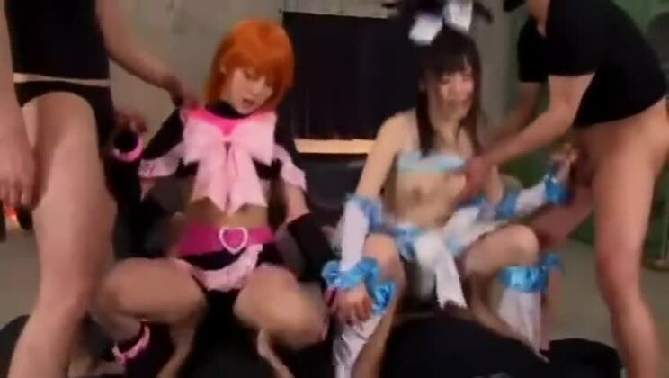 Umiliazione dell'eroina guerriera carina Tsubomi 2