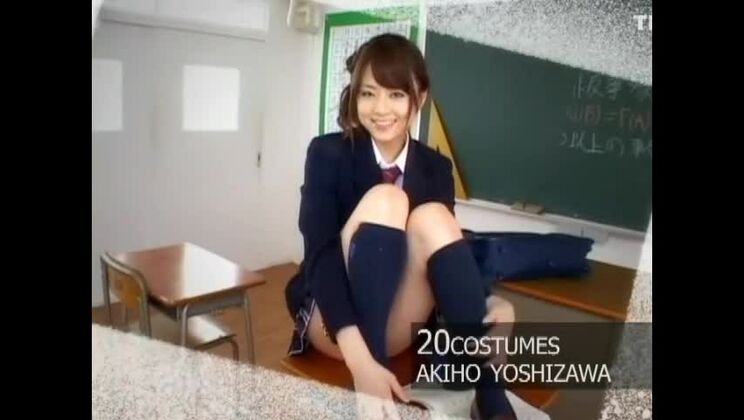 La migliore ragazza giapponese, Akiho Yoshizawa, nel video JAV Amazing Teens, Masturbazione/Onanii.