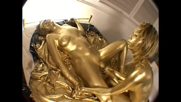 Vernice dorata Gioca 6 Lesbiche